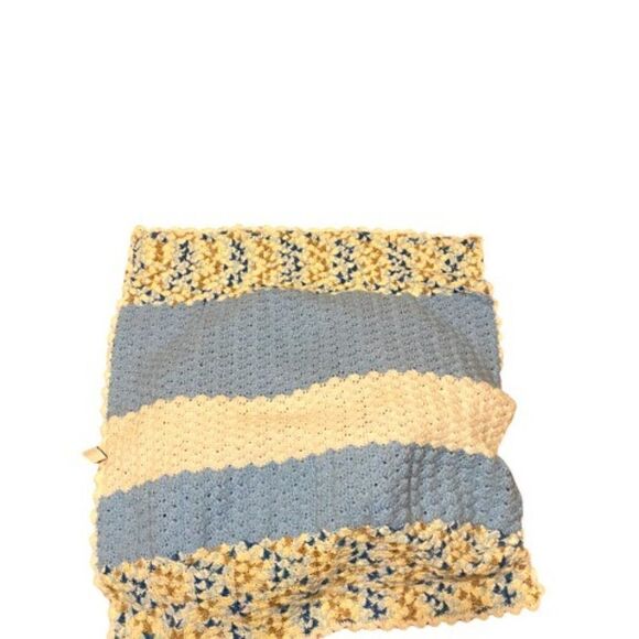 Throw handmade crochet  37 X 30 - Picture 1 of 1